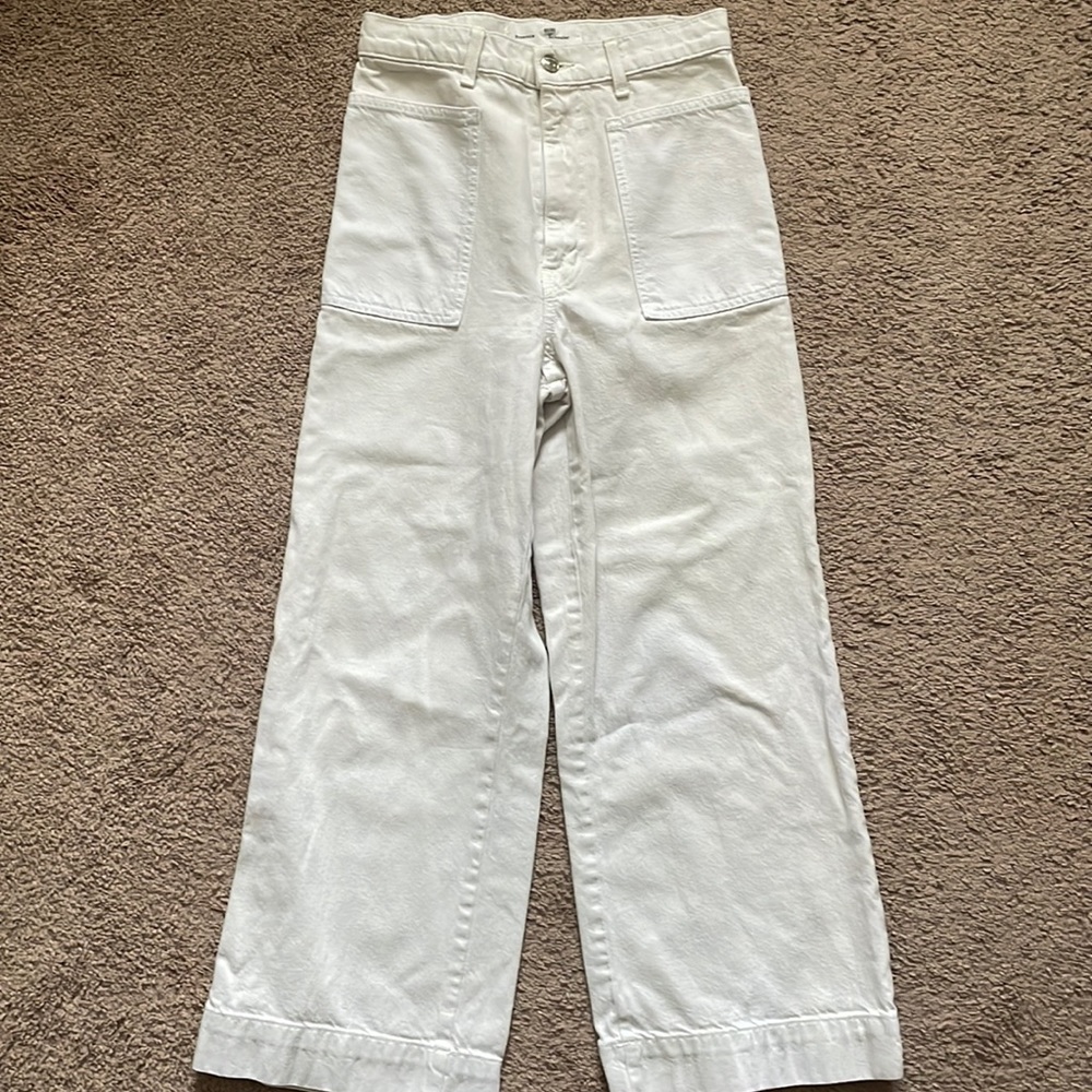 Proenza Schouler White Label high-rise wide-leg jeans Women